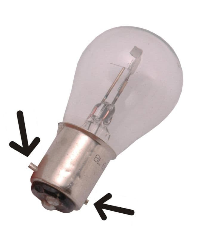 Lamp 6V - 15/15W Bax15D