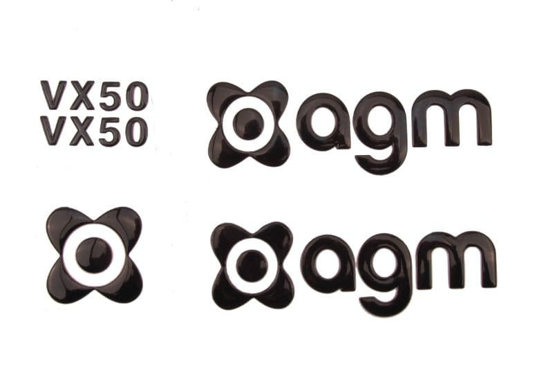 Stickerset Logo Oem | Agm Vx50 Zwart