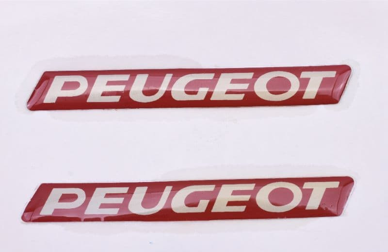 Un 35214 Stickerset Peugeot 2D