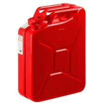 Jerrycan Staal 20L Rood