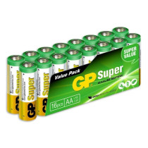 Super Alkaline Aa-Baterijen 16Pk
